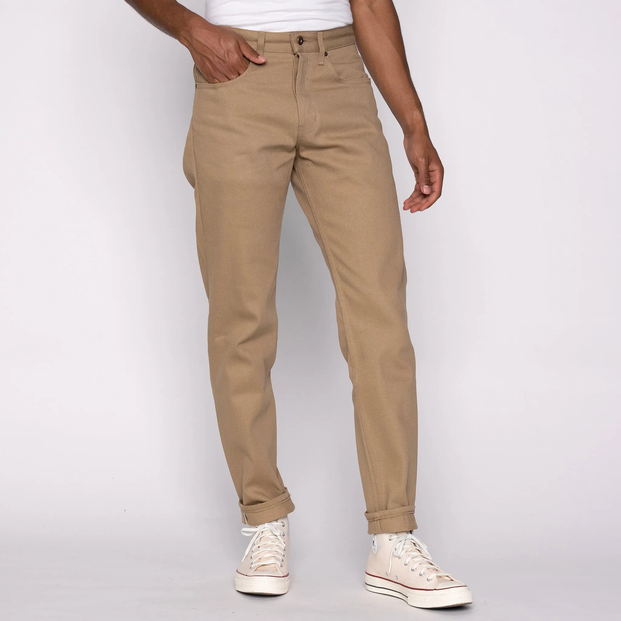 Easy Guy - Camel Slub Selvedge
