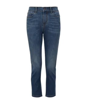 Emma Cropped Jeans - Indigo