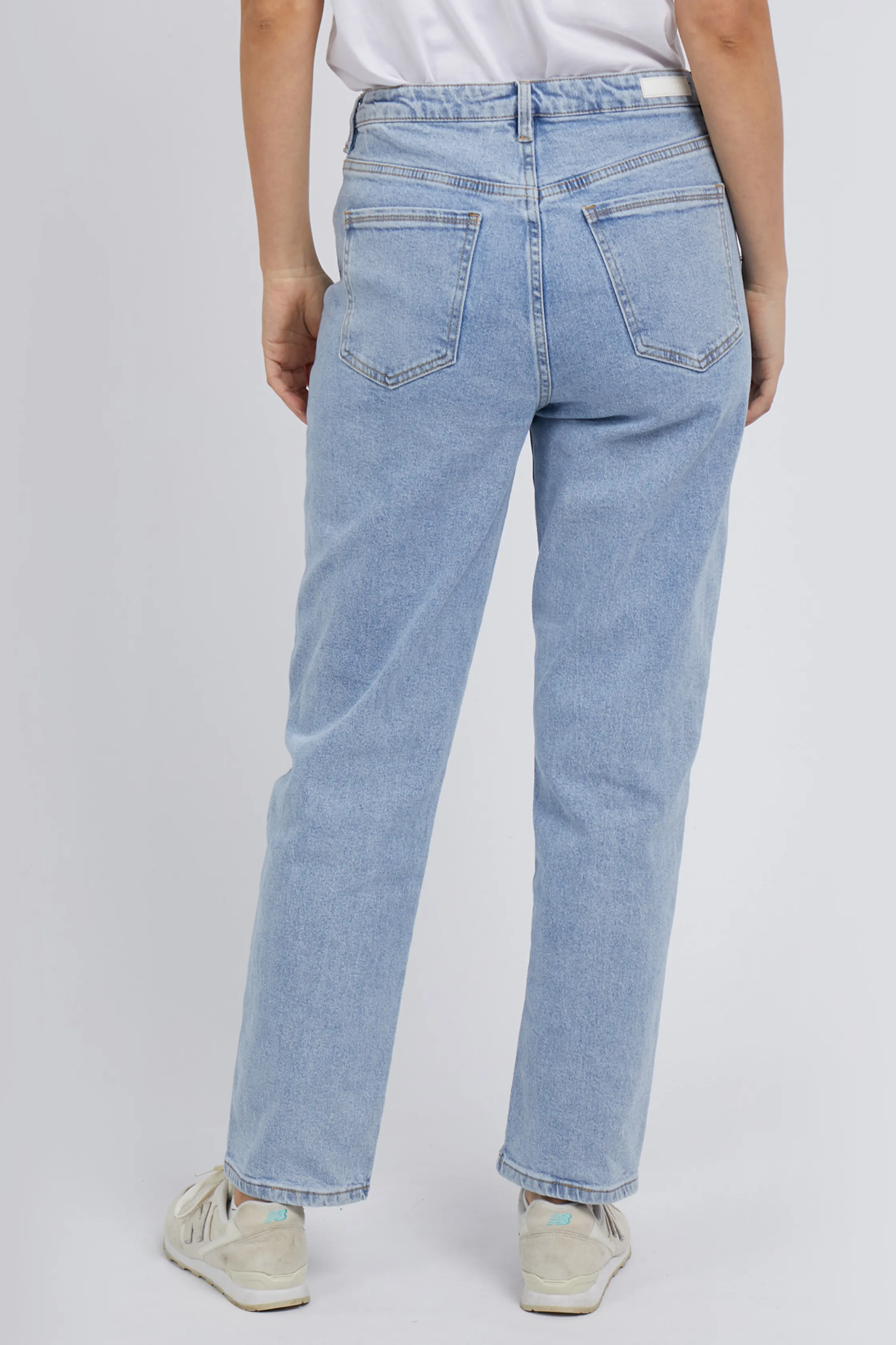 ENMORE WIDE LEG JEAN- Light Blue