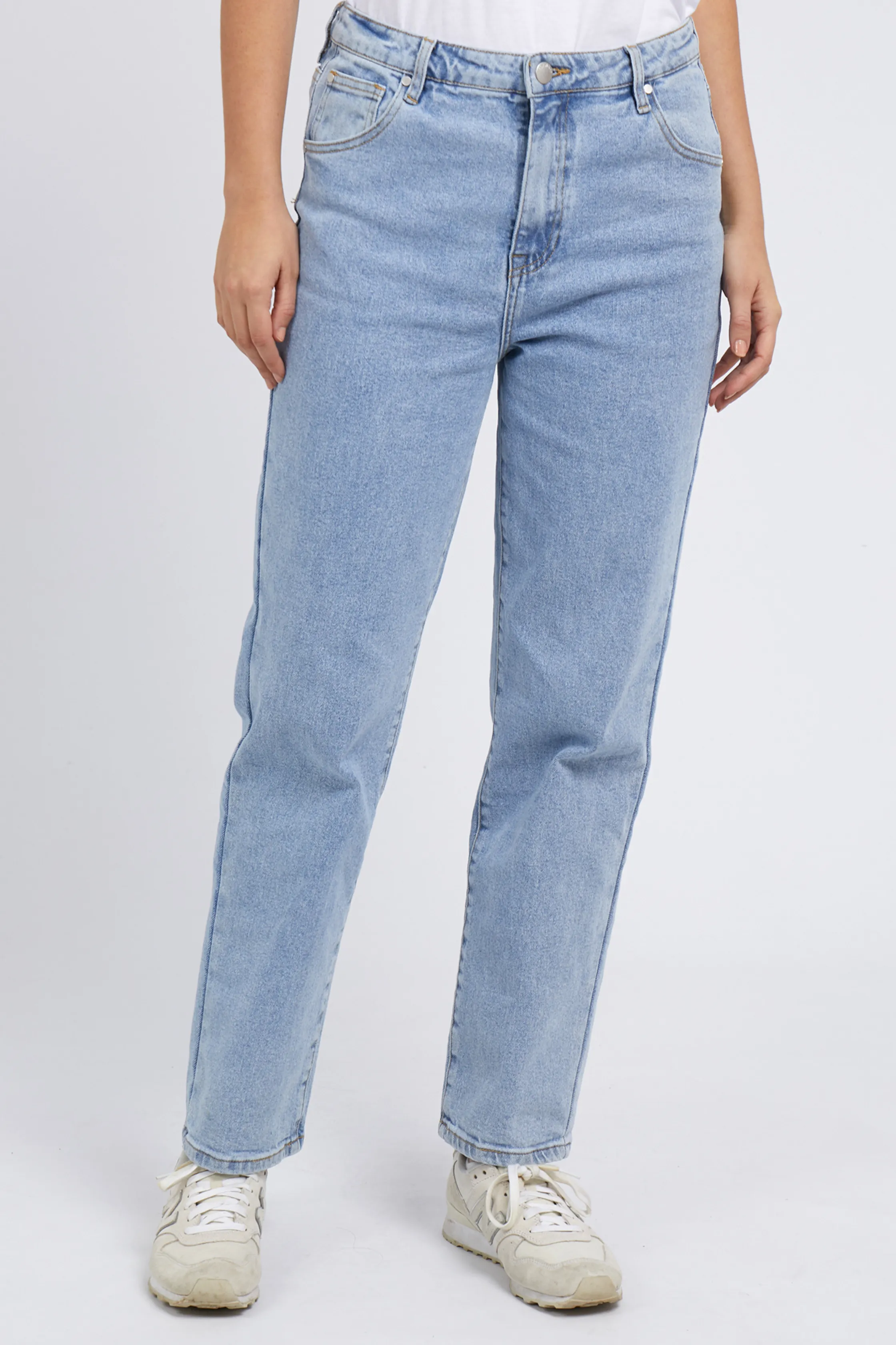 ENMORE WIDE LEG JEAN- Light Blue