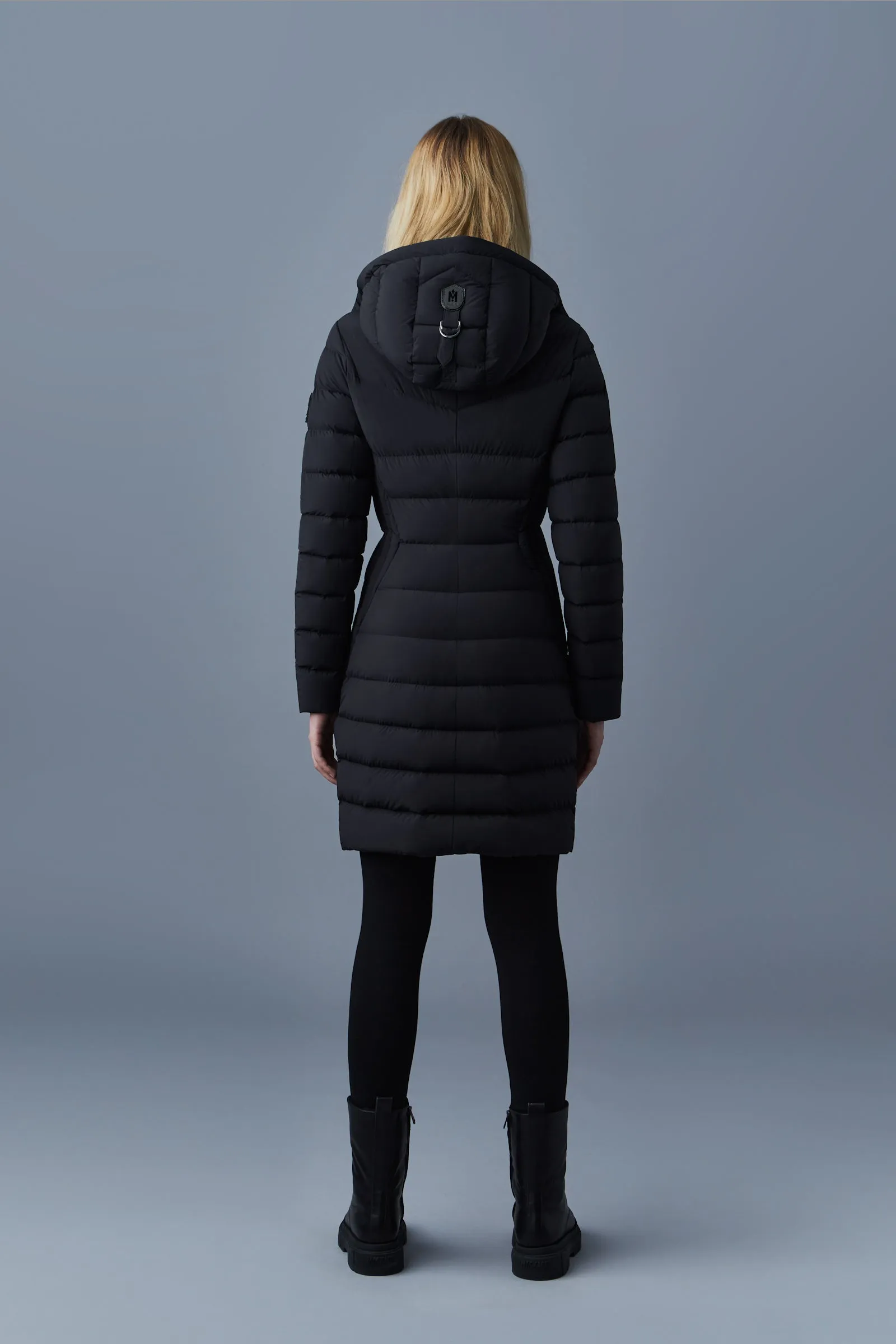 FARREN Agile-360 down coat with removable hood Black