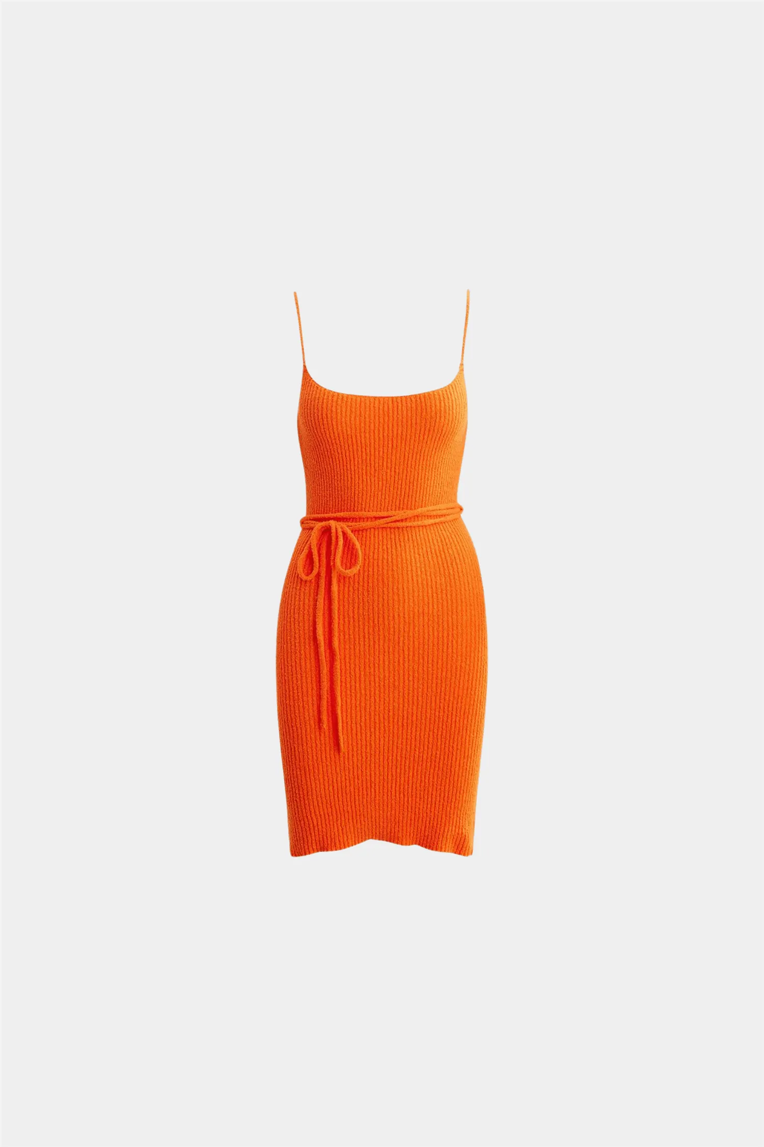 Fatima Knit Dress Orange