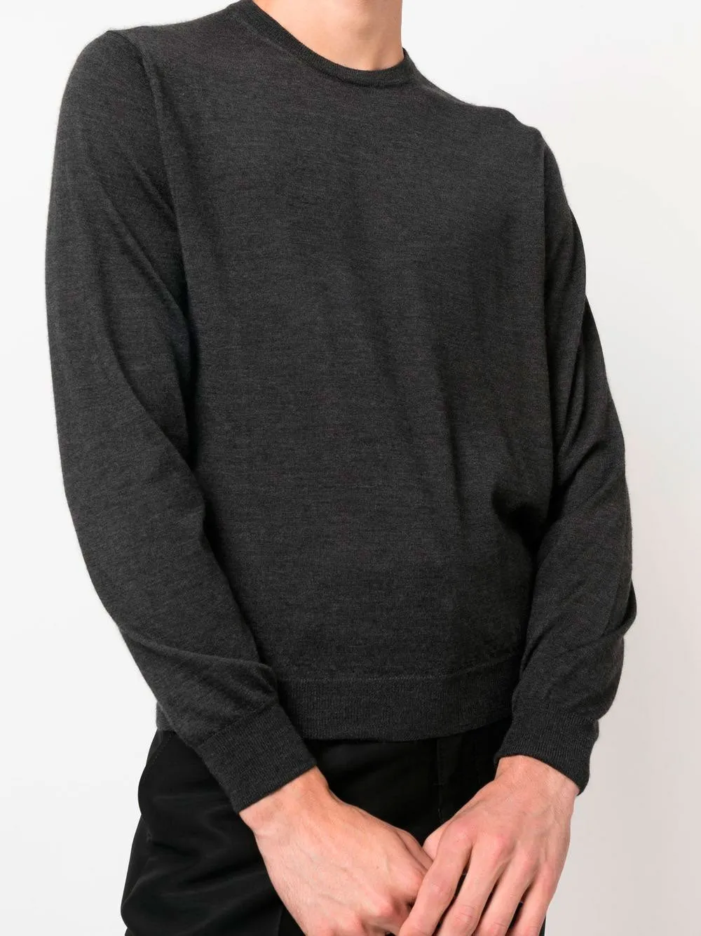 Fine-knit jumper