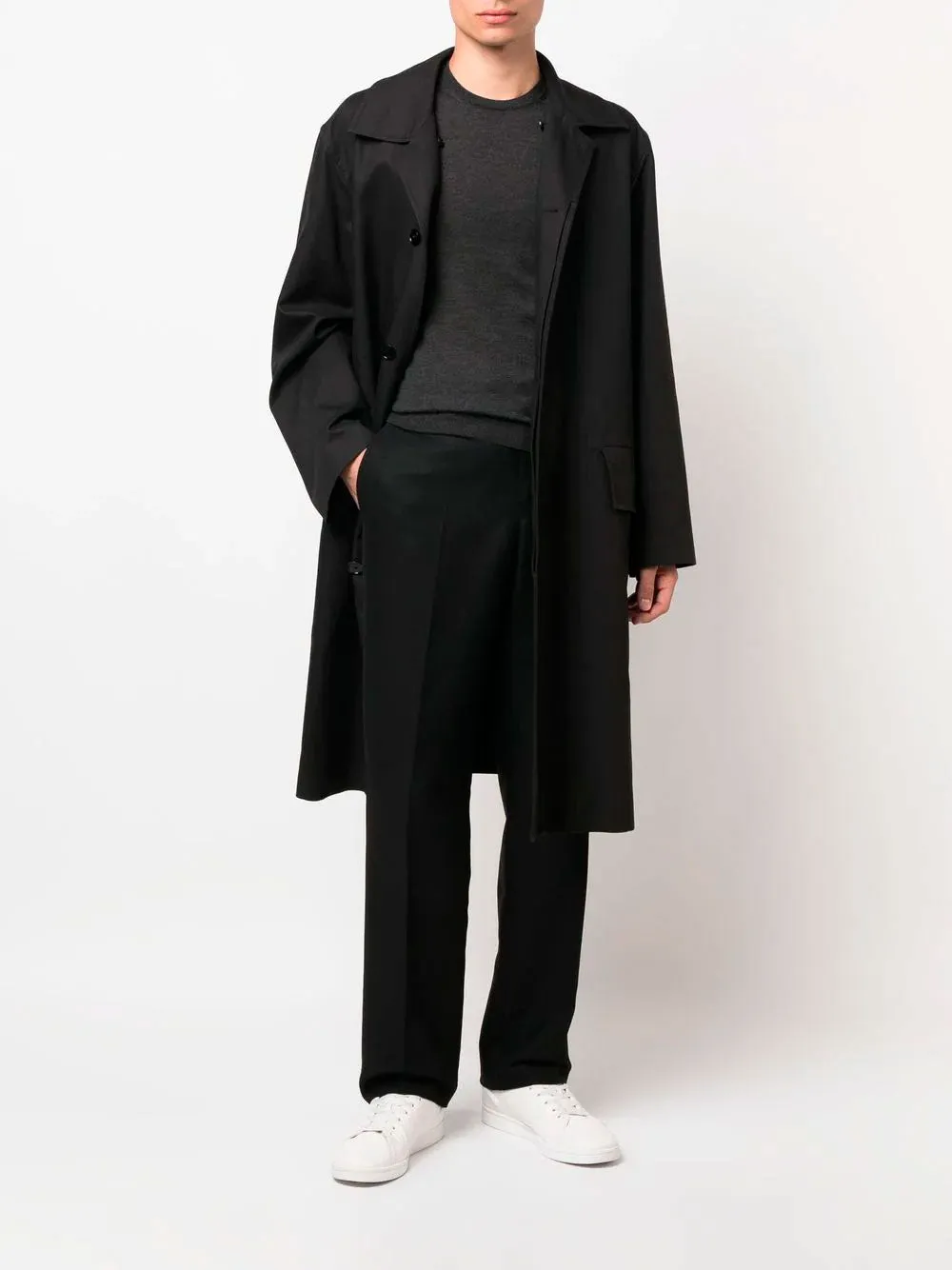 Fine-knit jumper