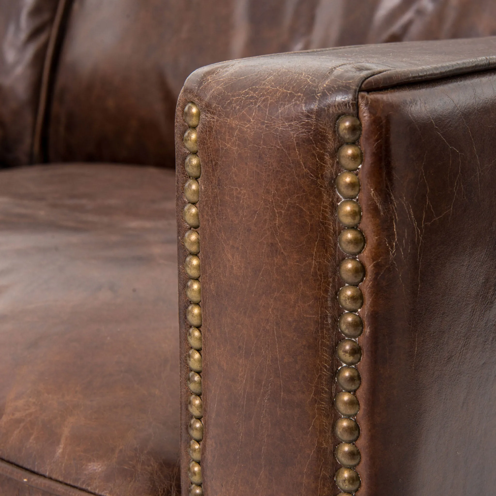 Four Hands Larkin Sofa - Cigar