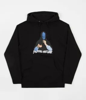 Fucking Awesome Blue Veil Hoodie - Black