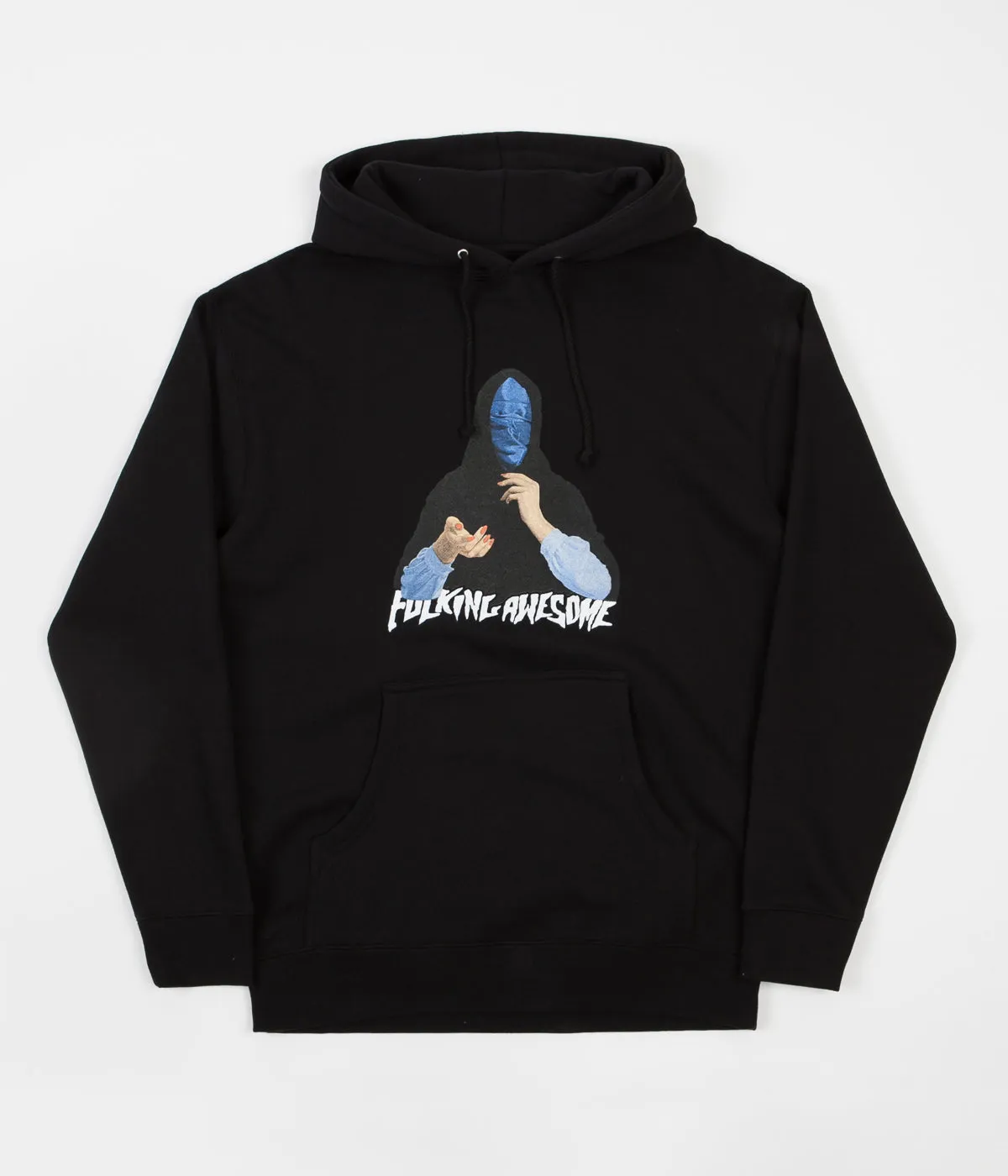 Fucking Awesome Blue Veil Hoodie - Black