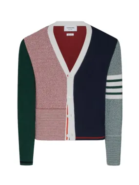 Fun Mix Herringbone Jersey Cardigan
