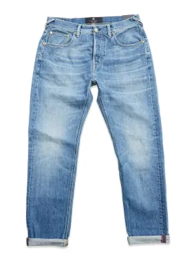Gastone Five Used Jeans - Blue de Gênes