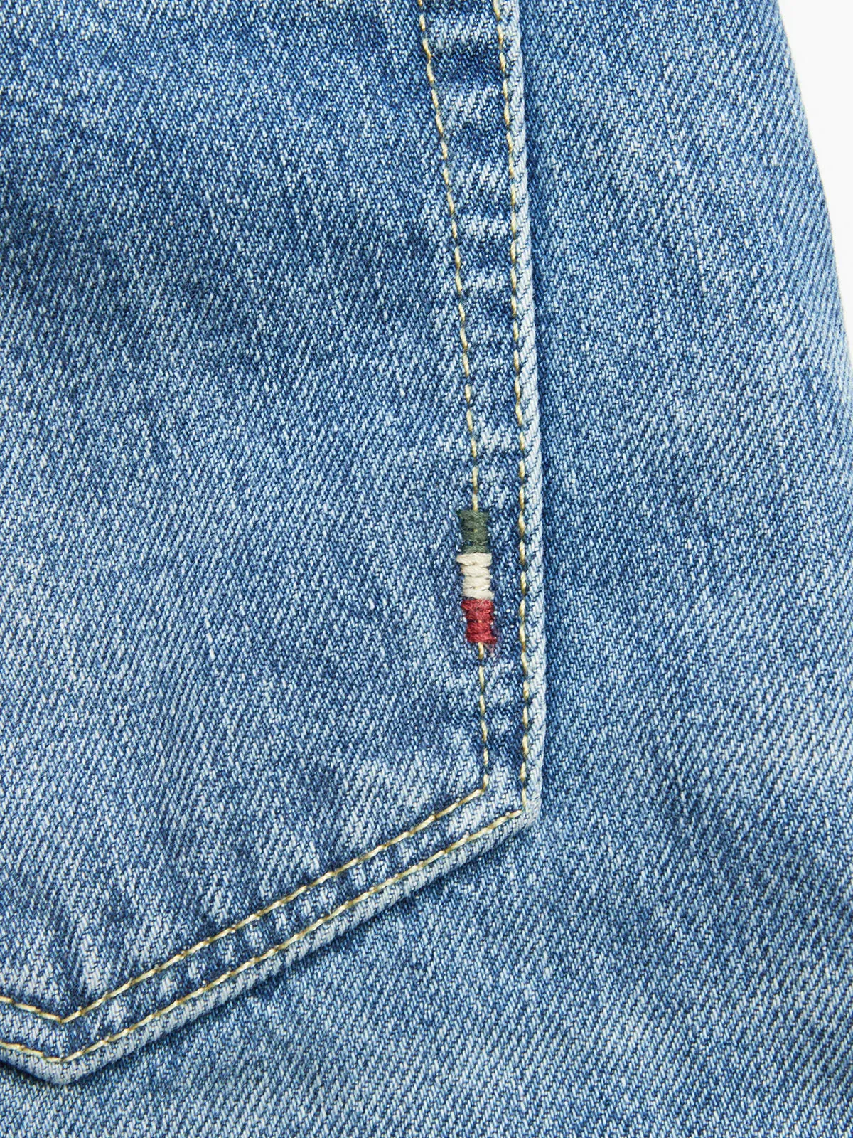 Gastone Five Used Jeans - Blue de Gênes