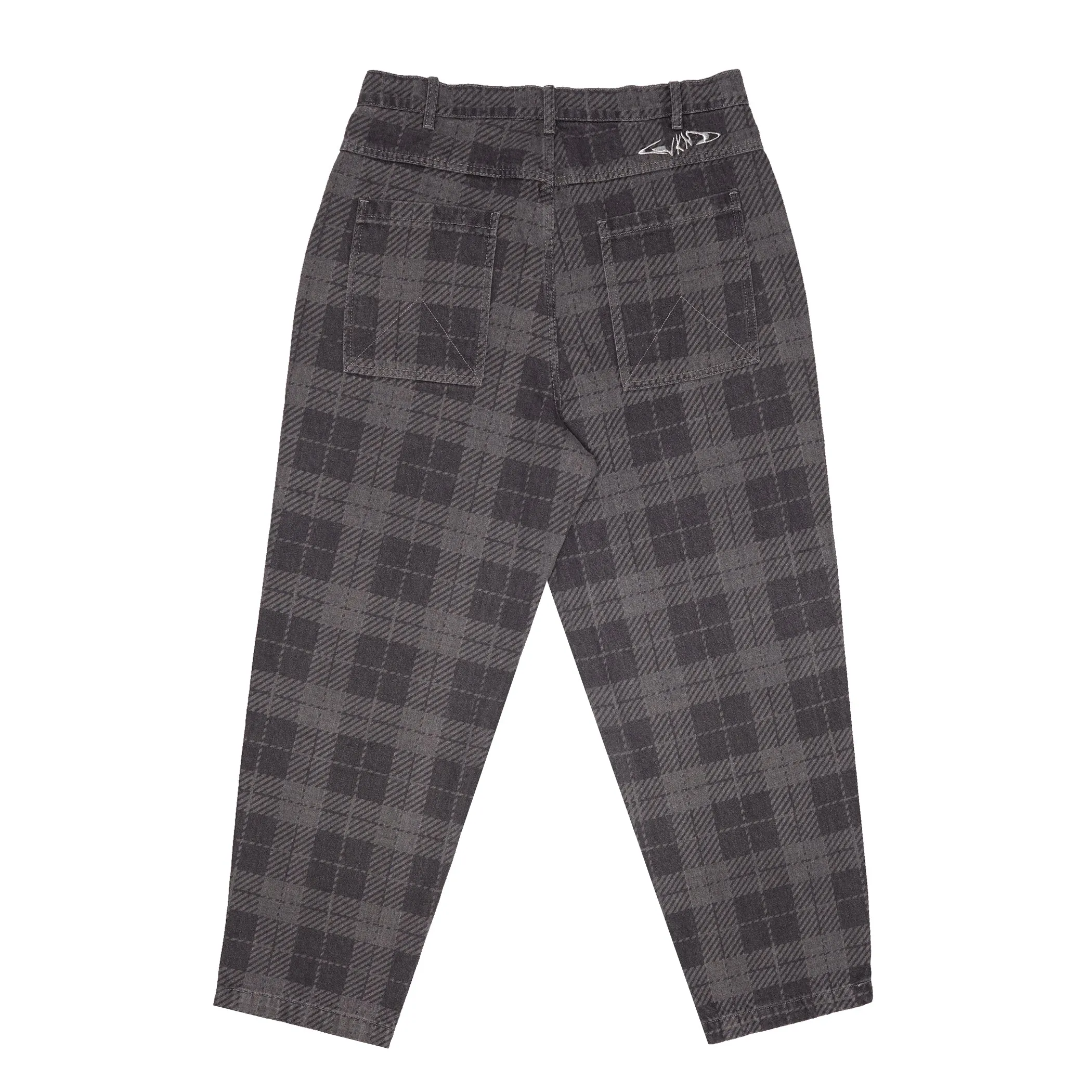 Gene's Jeans - Plaid Greys