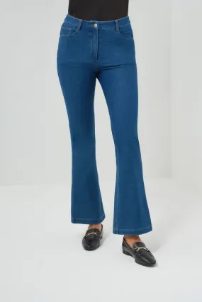 Georgina Performance Denim Flare Jean