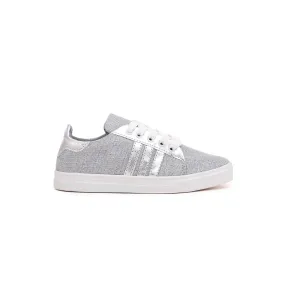 Girls Silver Casual Jogger KD1594