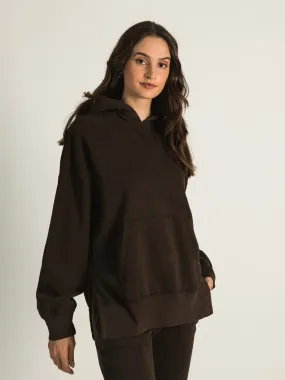 HARLOW SIENNA SLIT HOODIE - CLEARANCE