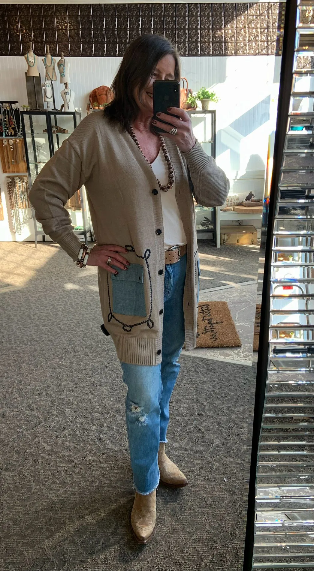 Hereford Cardigan Duster - S/M to 2/3X
