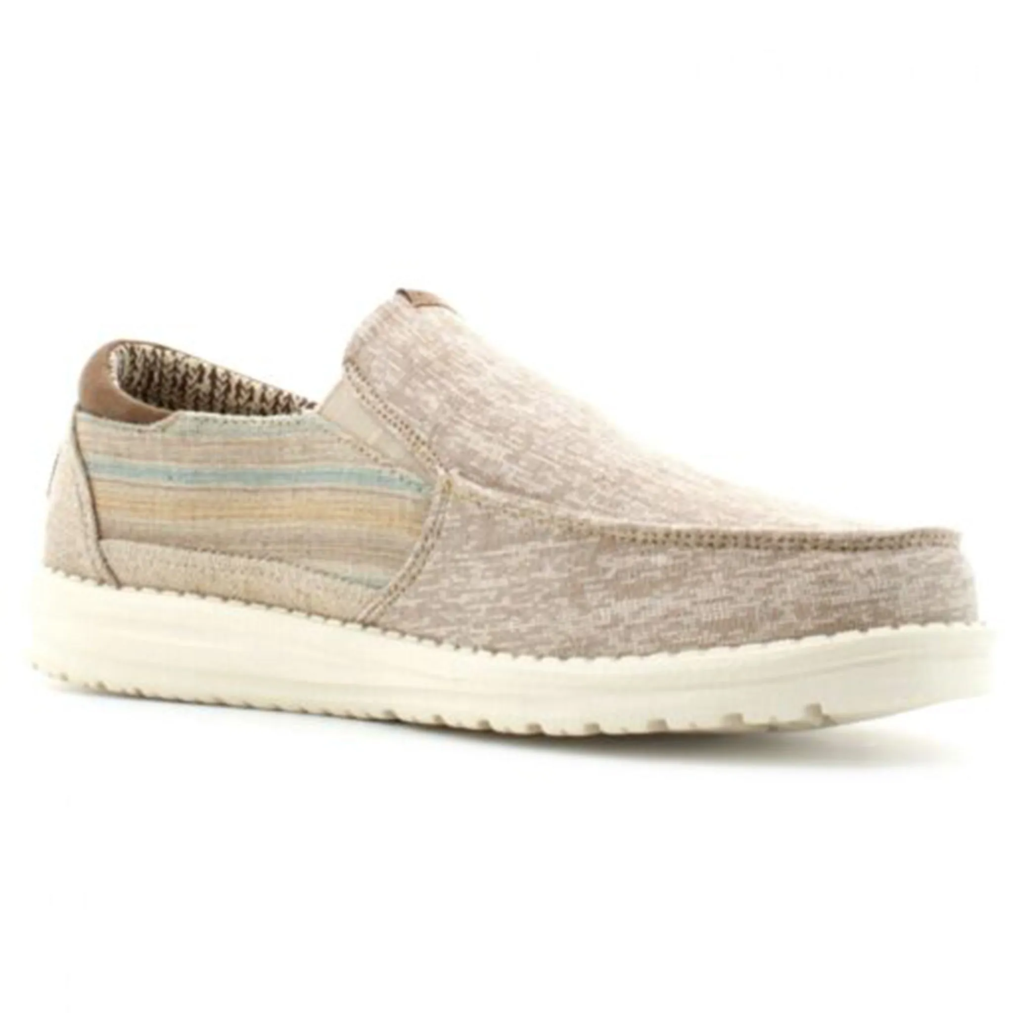 Hey Dude Thad Chambray Riviera Beige