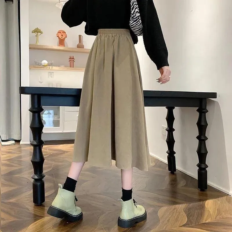 High Waist Pleated Skirt - 5 Colours