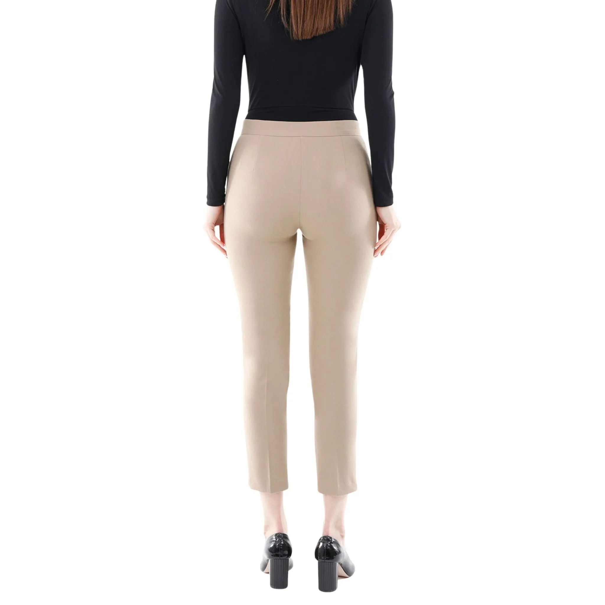 High Waist Slim Fit Stretchy Skinny Work Pants
