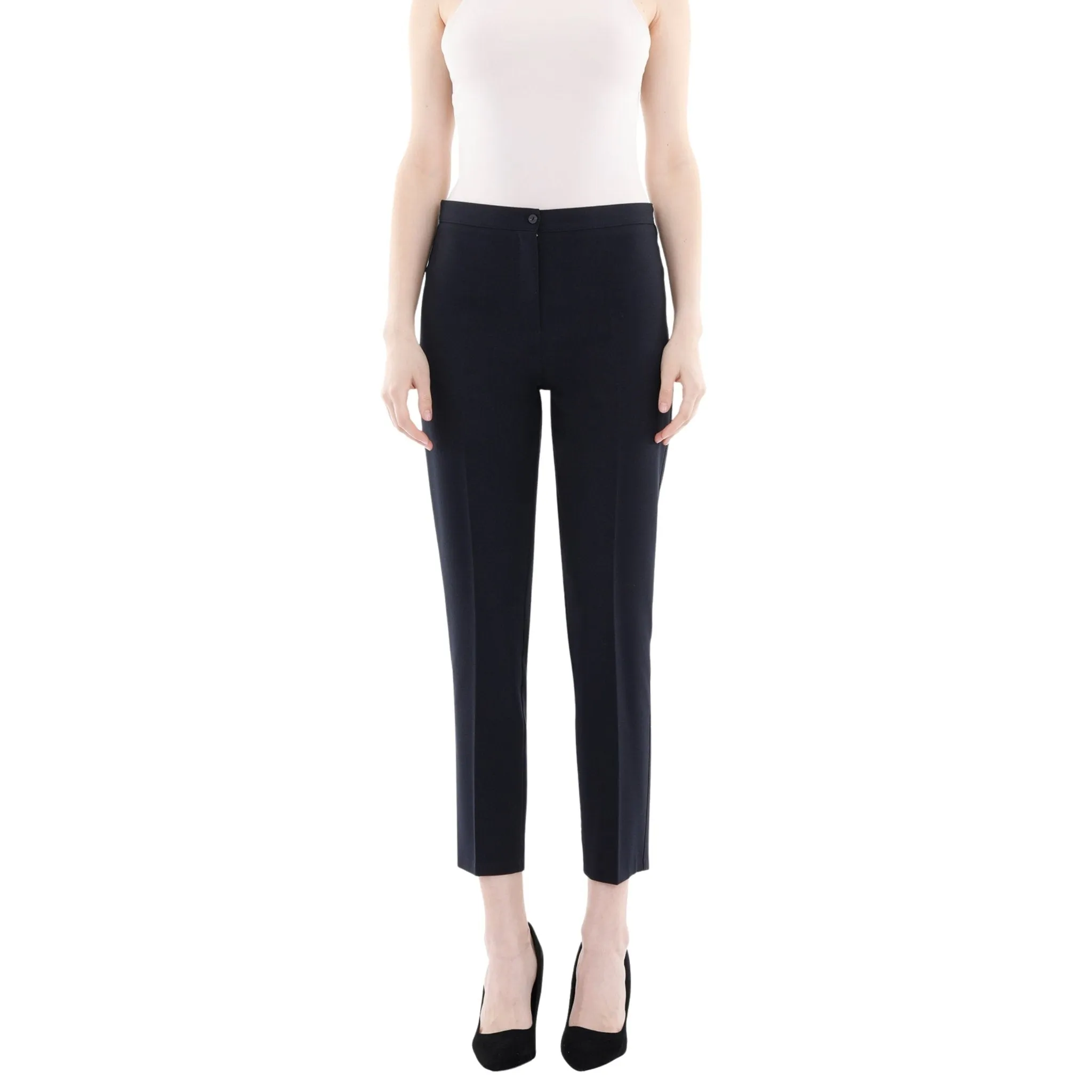 High Waist Slim Fit Stretchy Skinny Work Pants