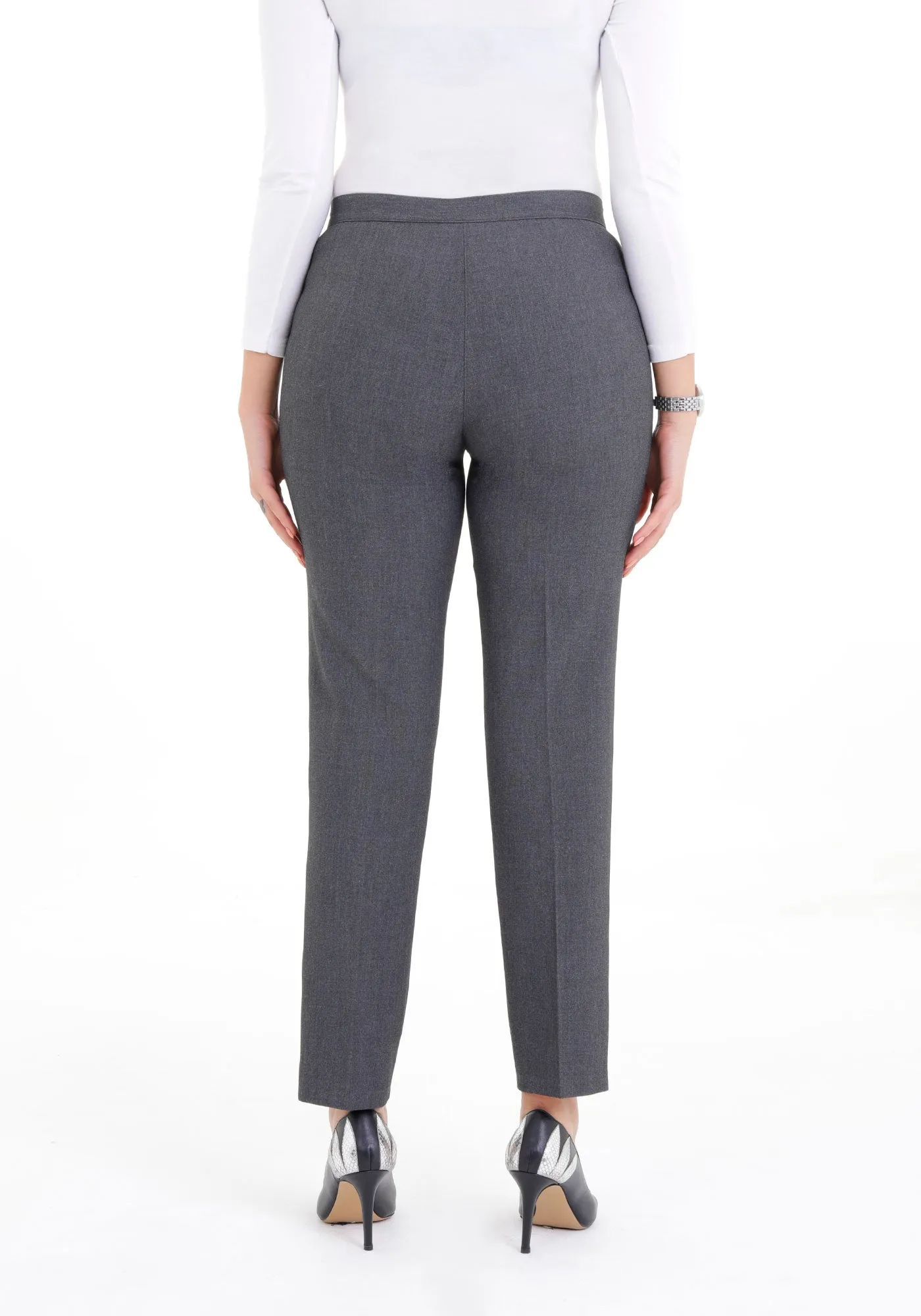 High Waist Slim Fit Stretchy Skinny Work Pants