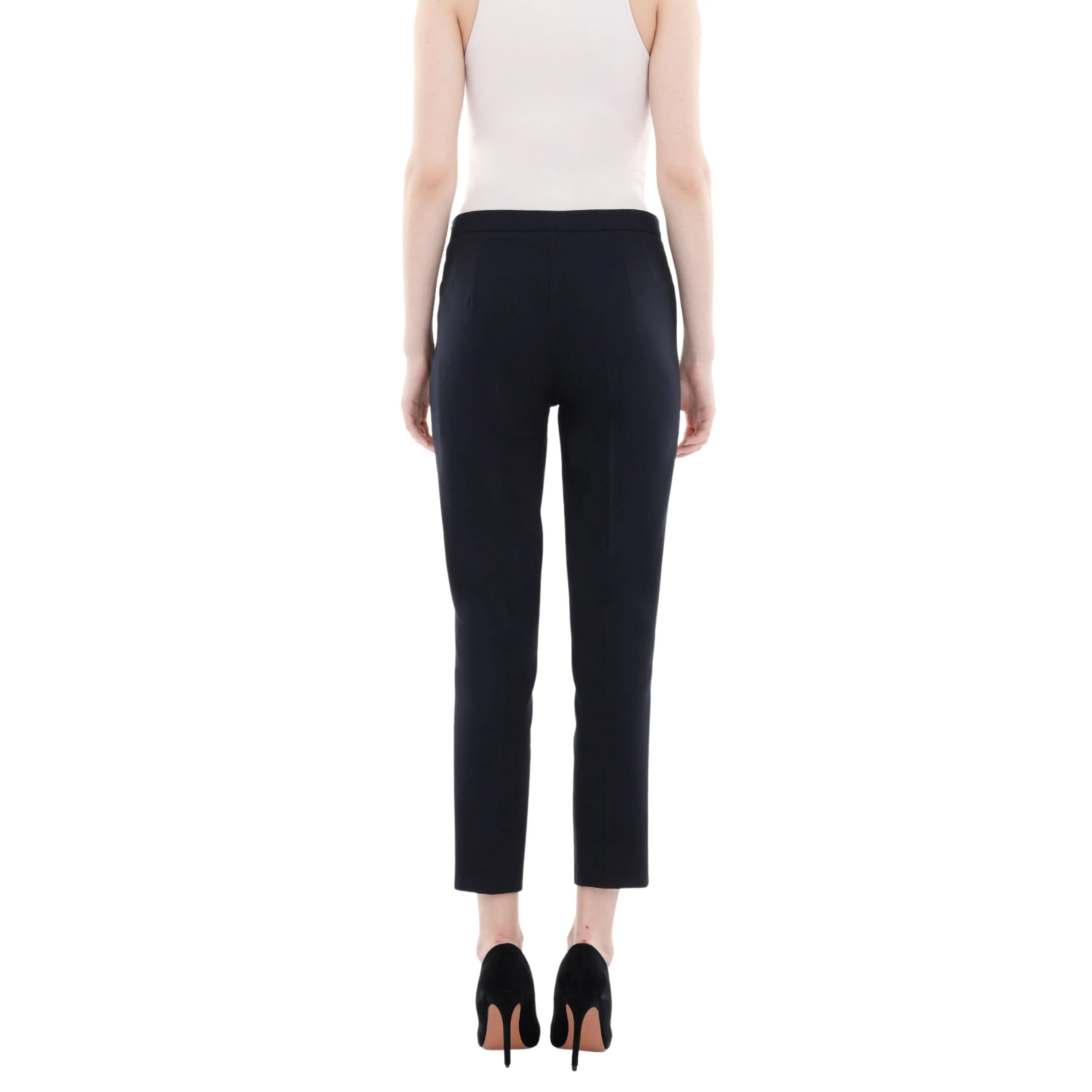 High Waist Slim Fit Stretchy Skinny Work Pants