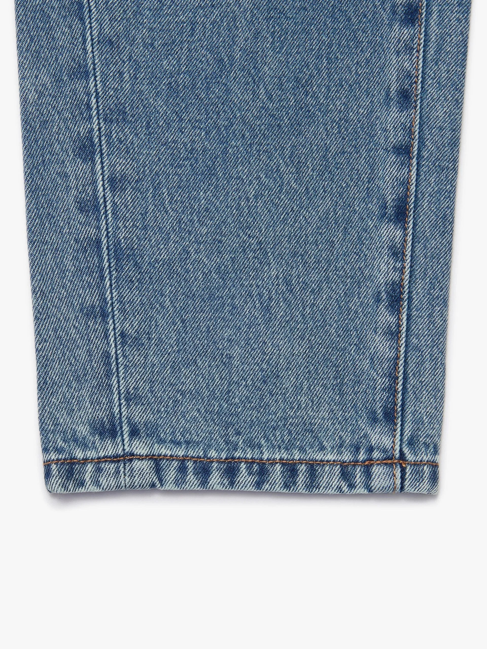High Waist Tapered Denim Jeans