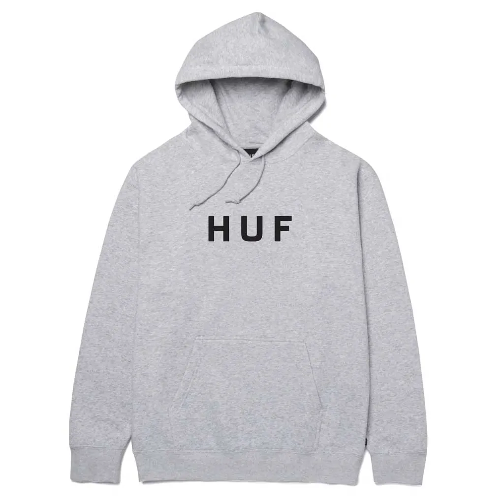 Huf Essentials PG Logo P/O Hoodie - Athletic Heather