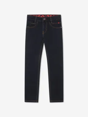 Hugo Boys Slim Fit Denim Jeans in Blue