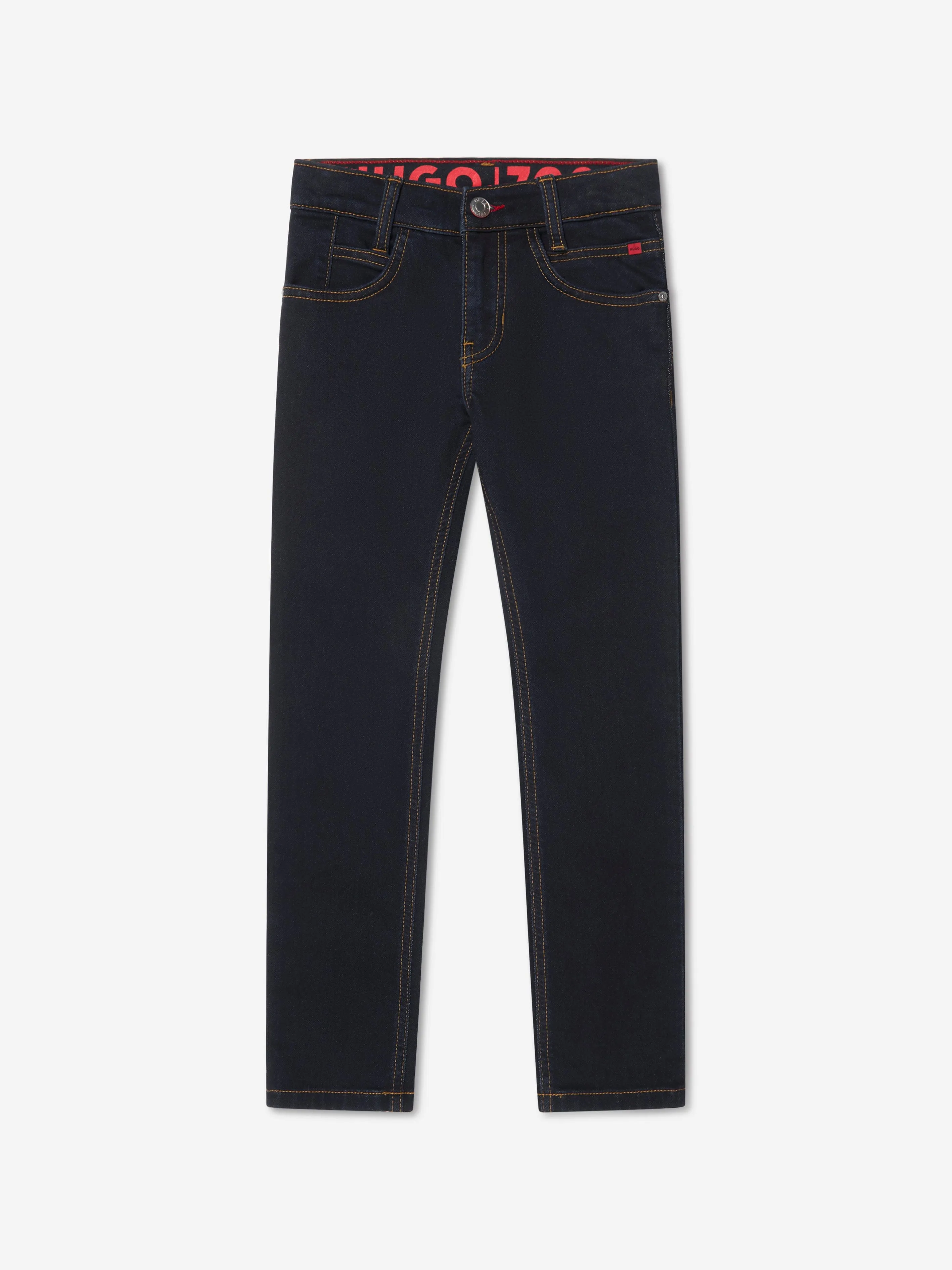 Hugo Boys Slim Fit Denim Jeans in Blue