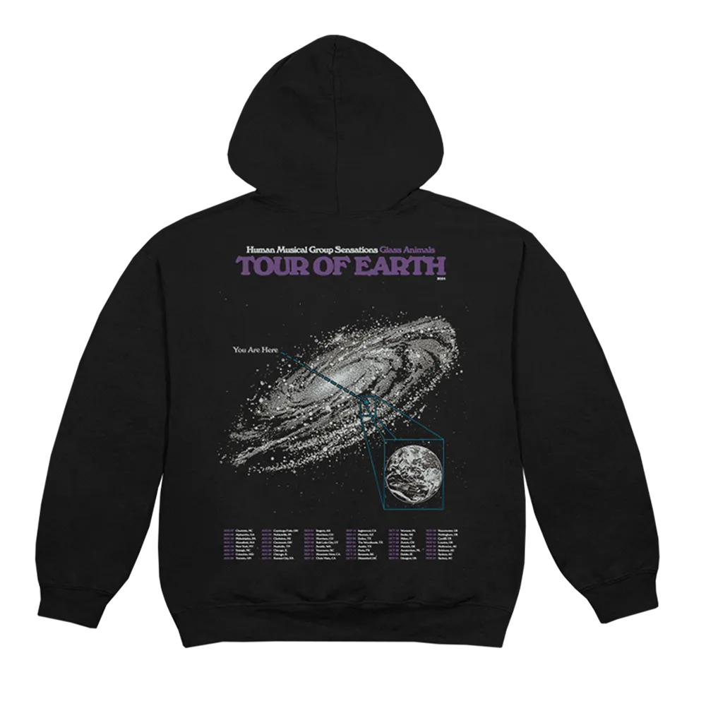I Love You So F***ing Much Tour Hoodie in Black