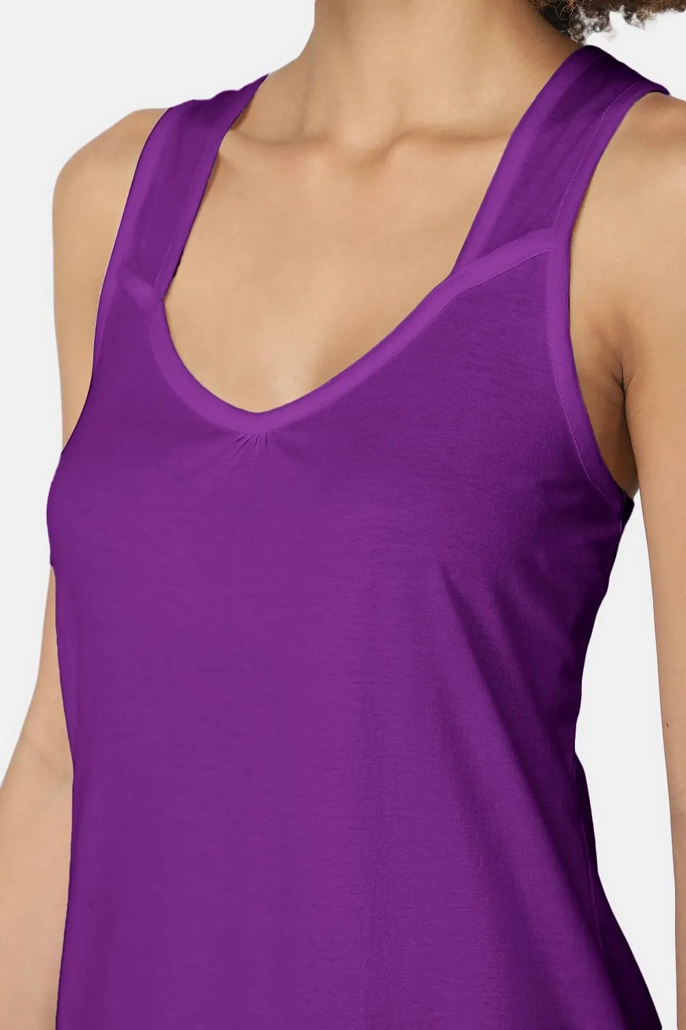Intimacy Sleeveless Full-Length Night Slip | Ultra-Soft Cotton Comfort for All Seasons