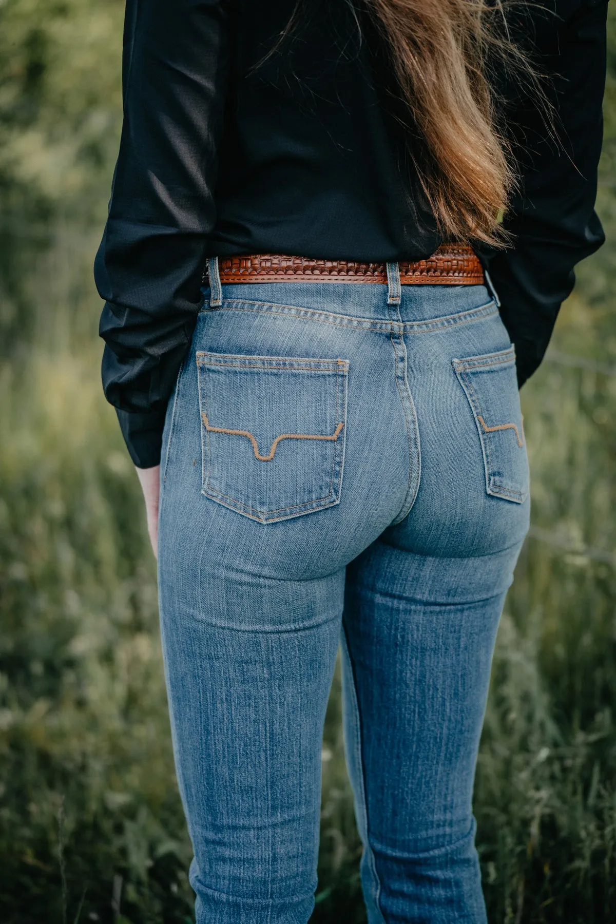 Jennifer High Rise Flare Jean by Kimes Ranch (Mid Wash)