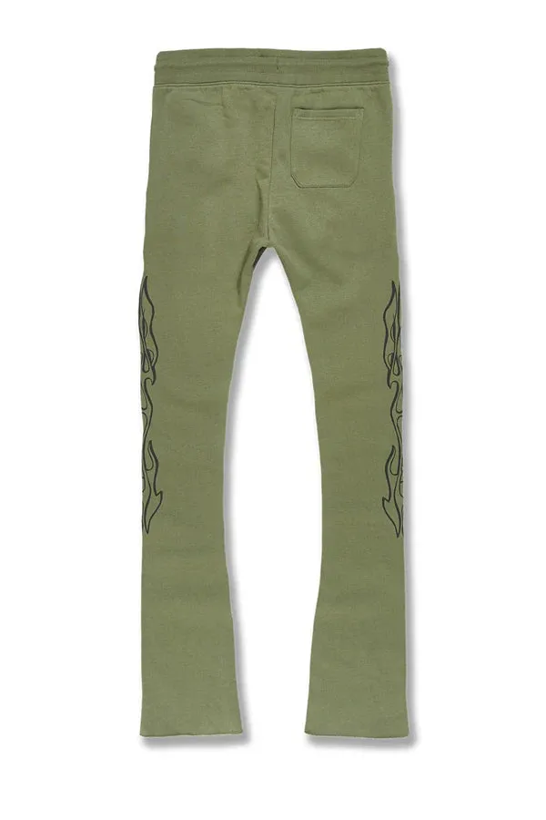 JORDAN CRAIG PARADISE TOUR STACKED SWEATPANTS MULTI COLORS