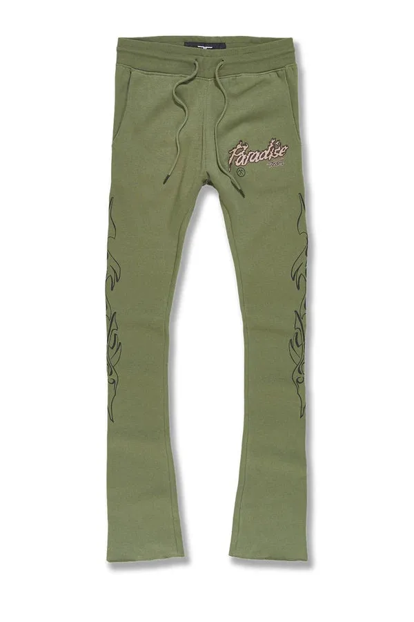 JORDAN CRAIG PARADISE TOUR STACKED SWEATPANTS MULTI COLORS