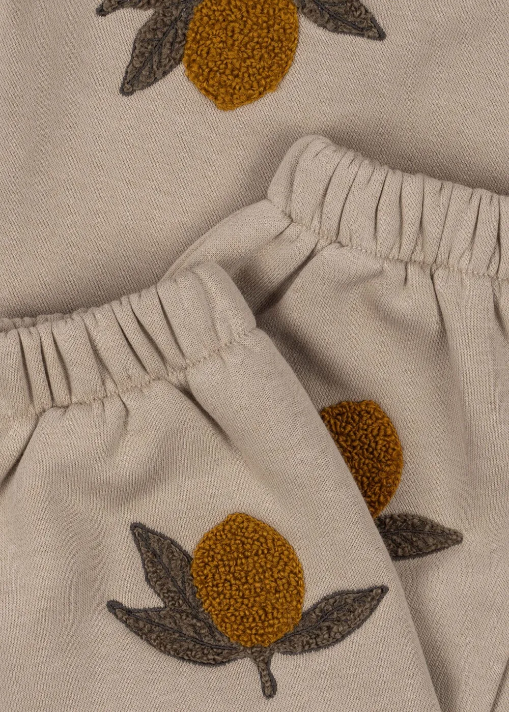 Konges Sløjd - Lou Terry Sweat Pants Ocsks102023 - Oxford Tan