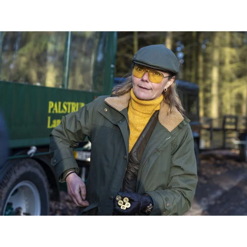 Laksen Westminster Ladies Lambswool Roll Neck Jumper - Gorse