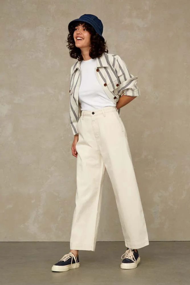 Leila Jeans | Ecru