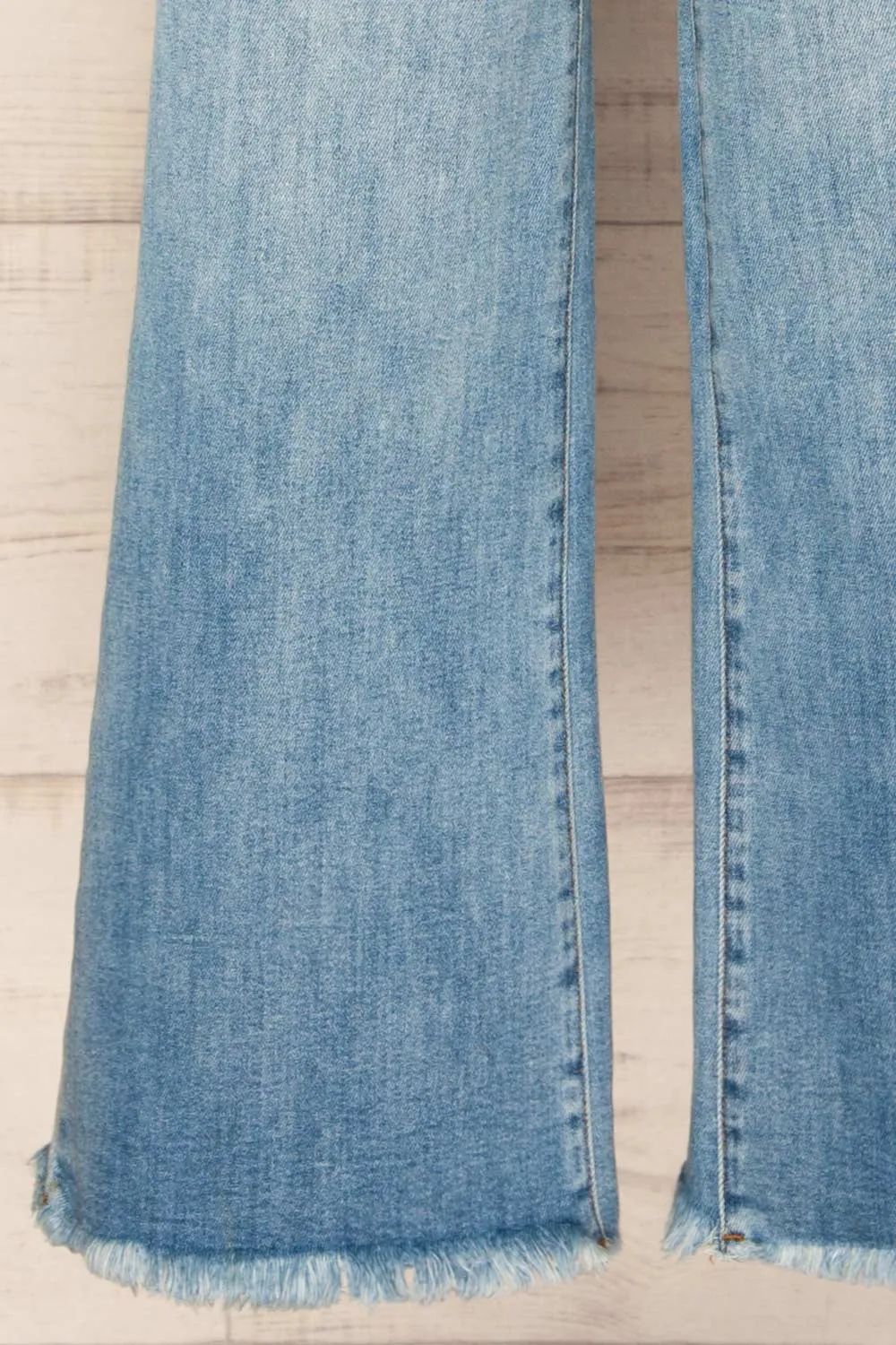 Lisaeter | High-Waisted Straight Leg Jeans
