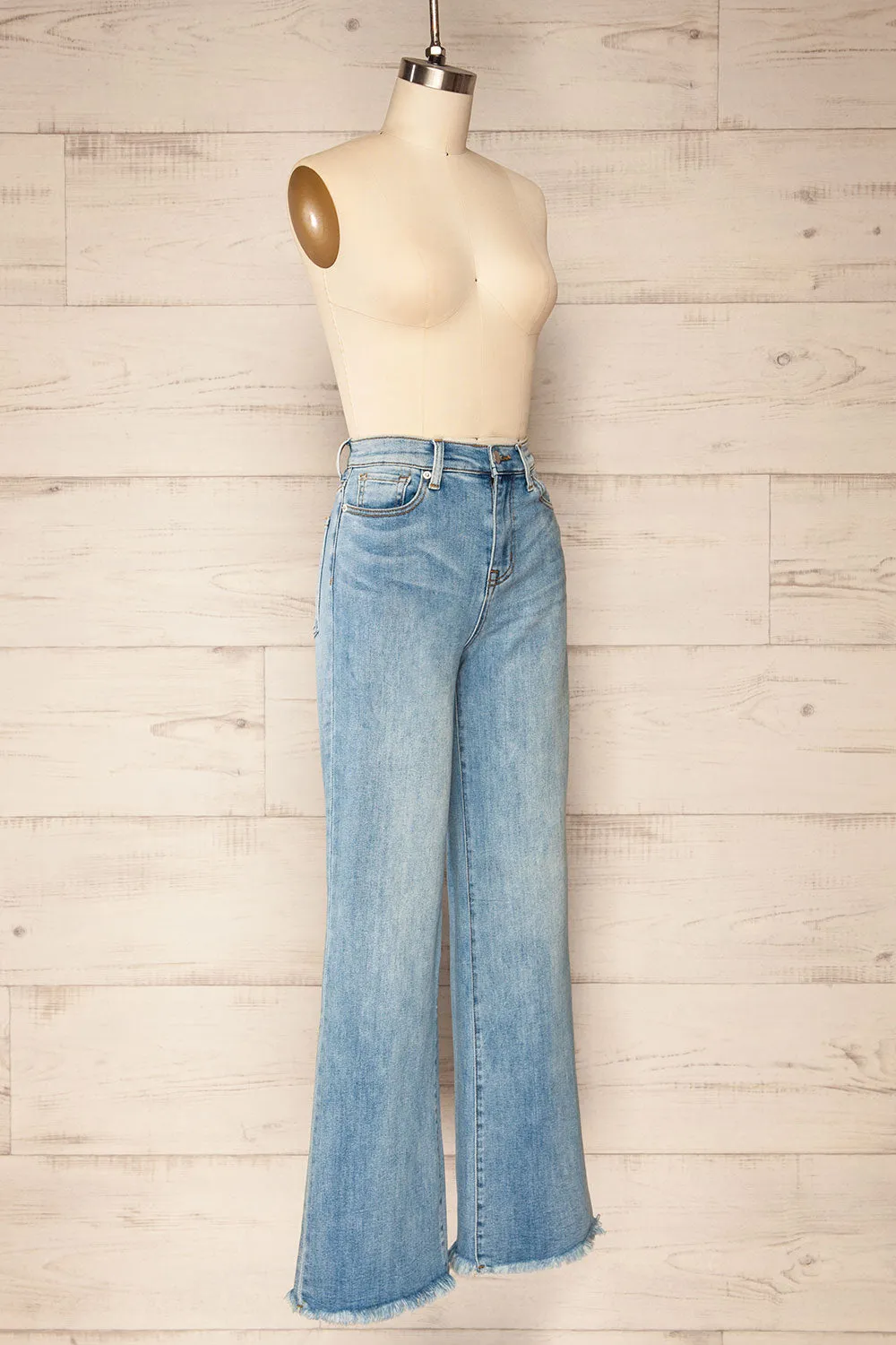 Lisaeter | High-Waisted Straight Leg Jeans
