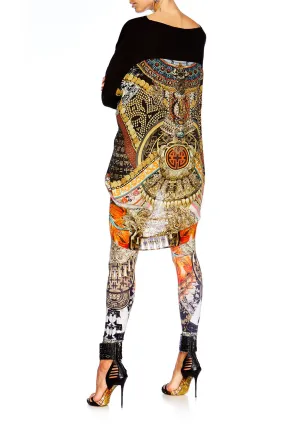 LONG SLEEVE JUMPER WITH PRINT BACK DYNASTY DAYS