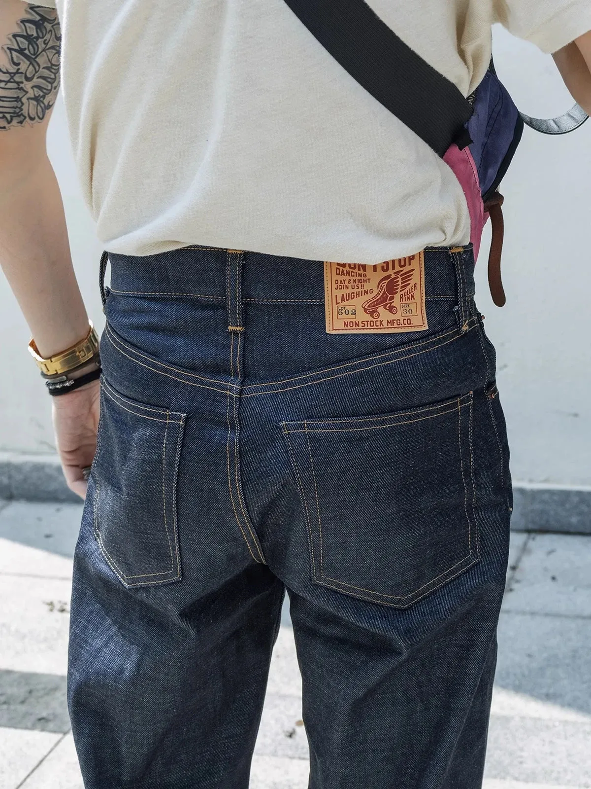 Lot 602 Mid-rise Slim Fit Jeans - Selvedge Denim Men's Trousers
