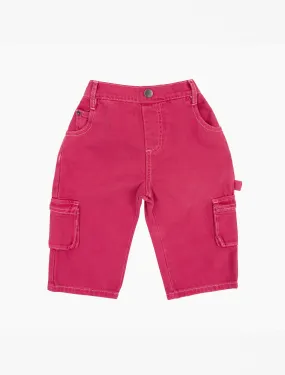 Louie Denim Jeans in Vintage Red