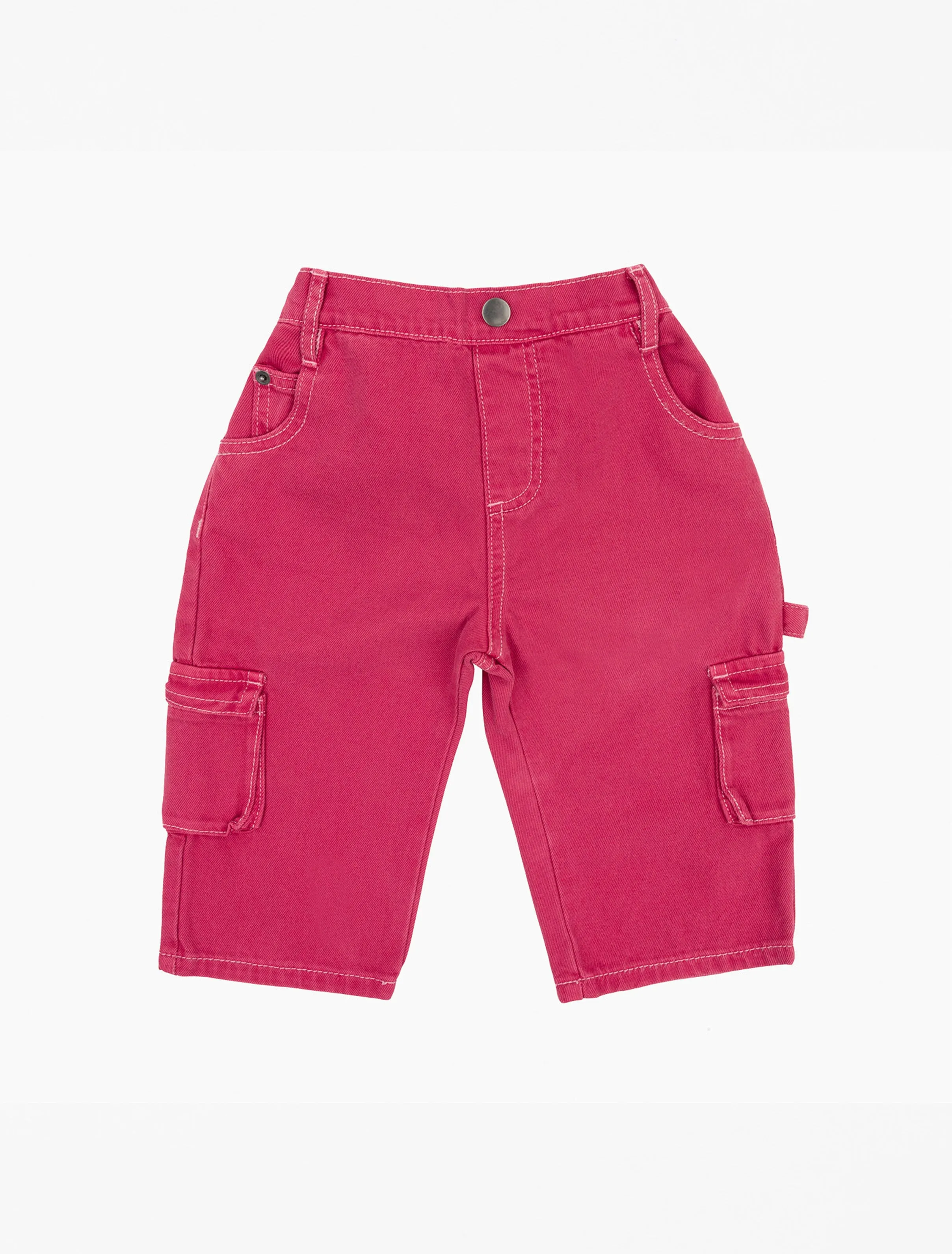 Louie Denim Jeans in Vintage Red