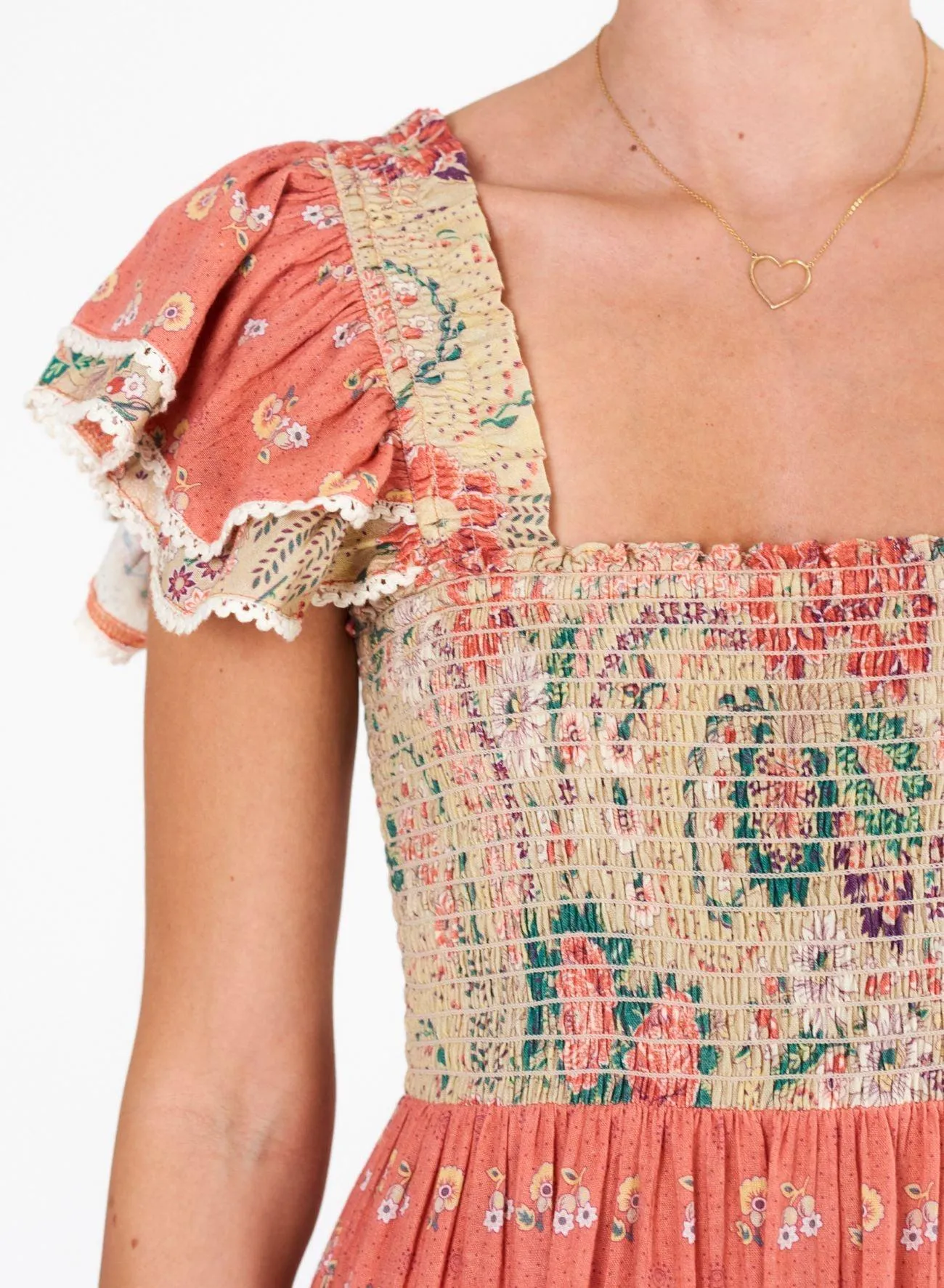 Mabe Dulcie Print Maxi Sundress