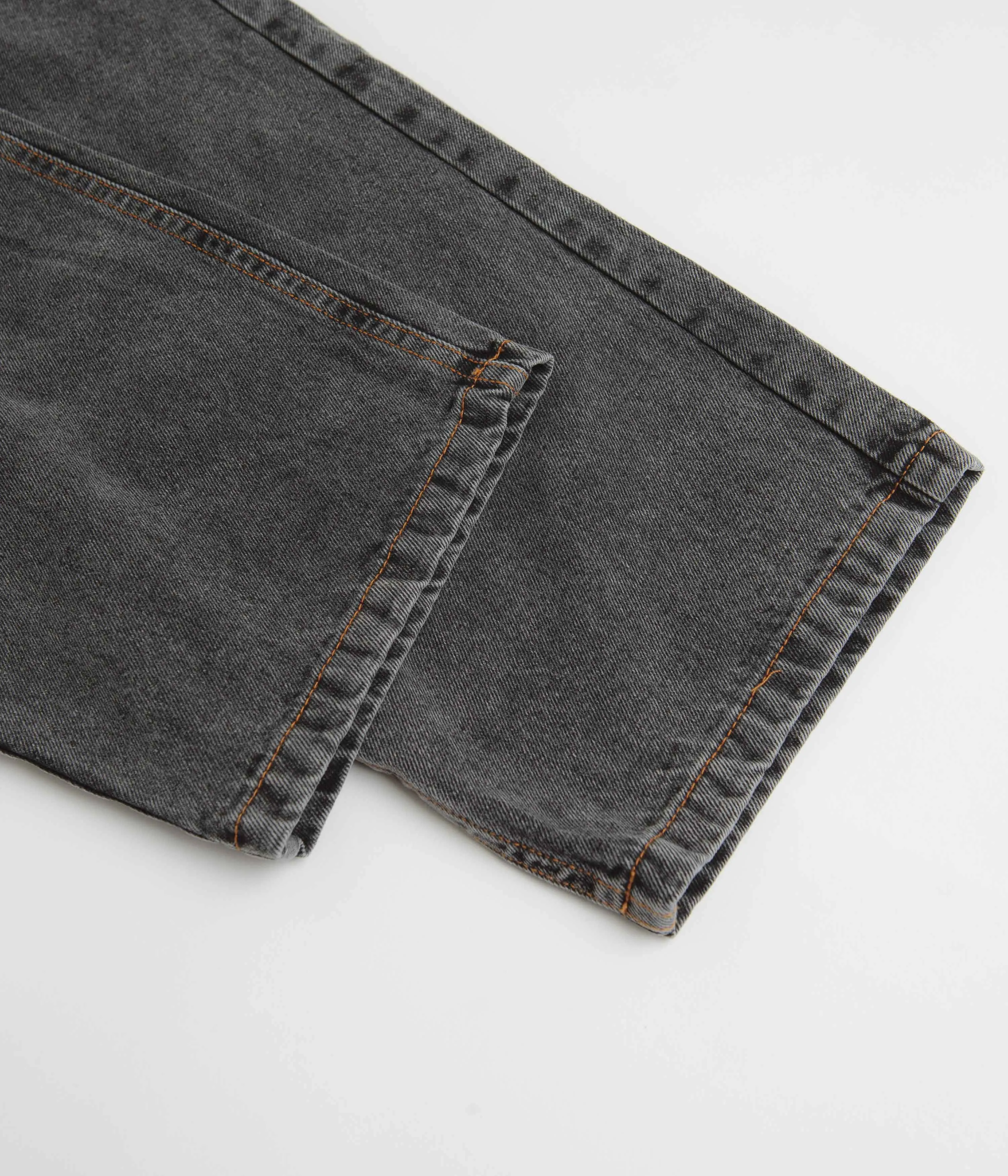 Magenta OG 2 Tone Jeans - Distressed Black Denim / Off White