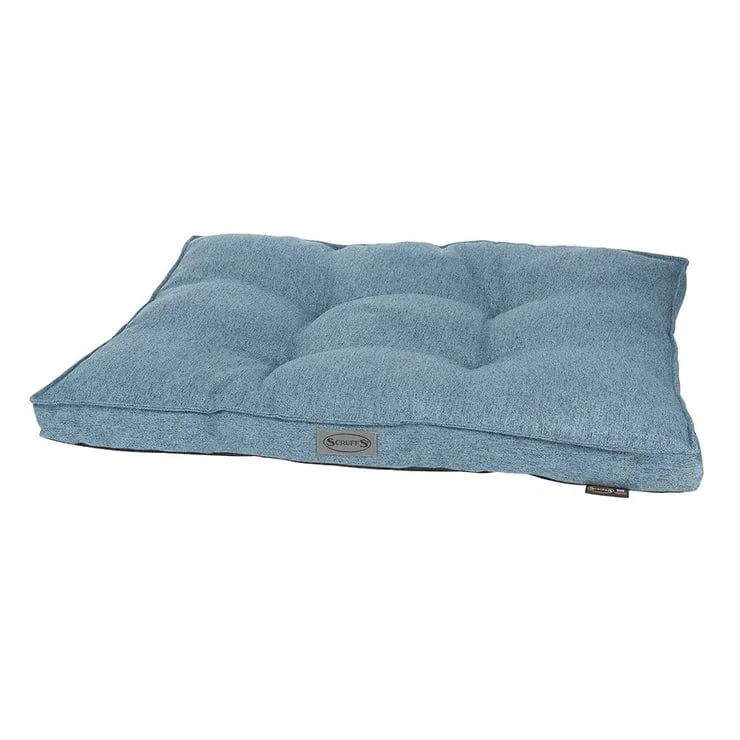 Manhattan Luxury Dog Cushion Mattress - Denim Blue