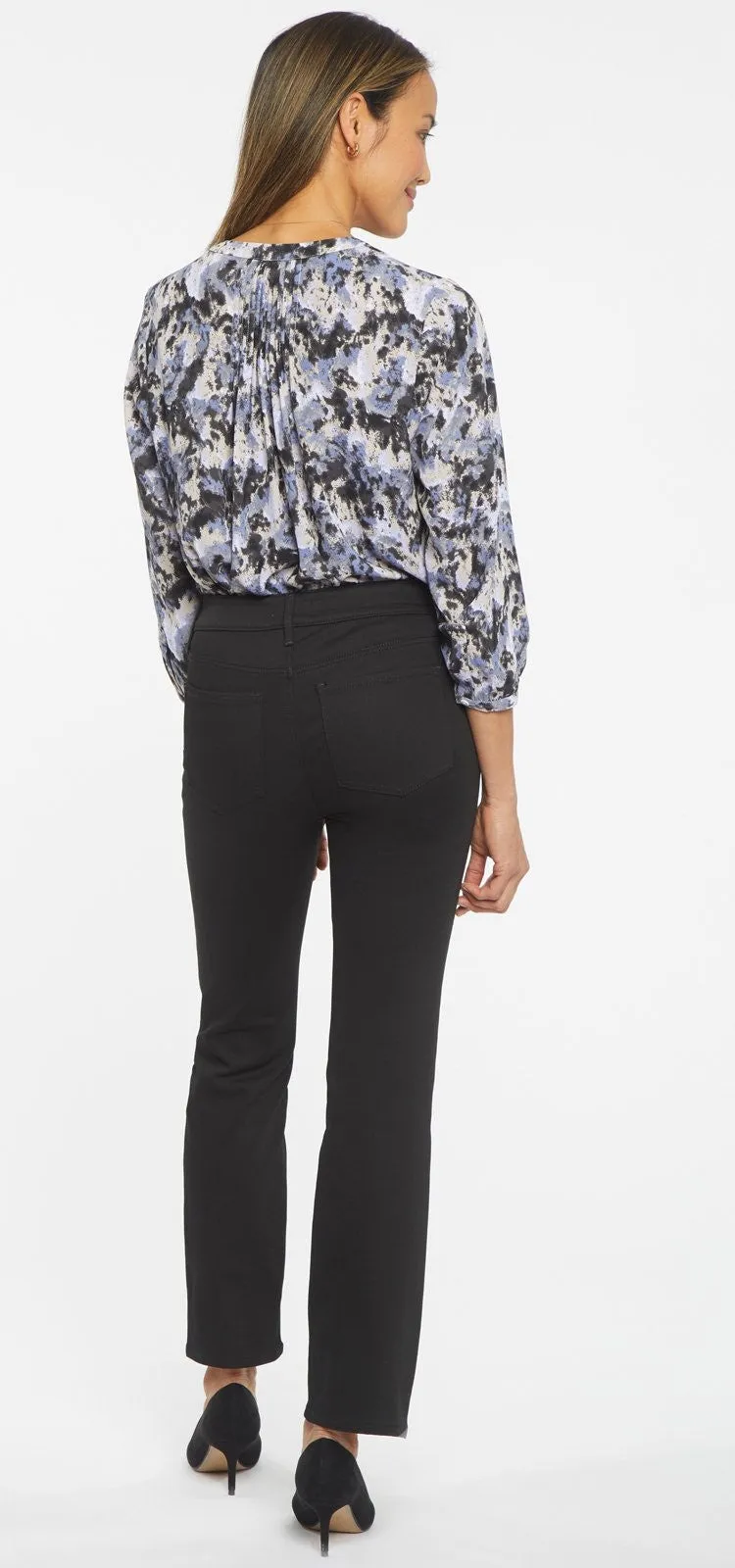Marilyn Straight Ankle Jeans Zwart BlackLast™ Denim | Black Rinse
