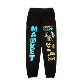 Market x Extra Butter Skyline Sweatpants 'Black'
