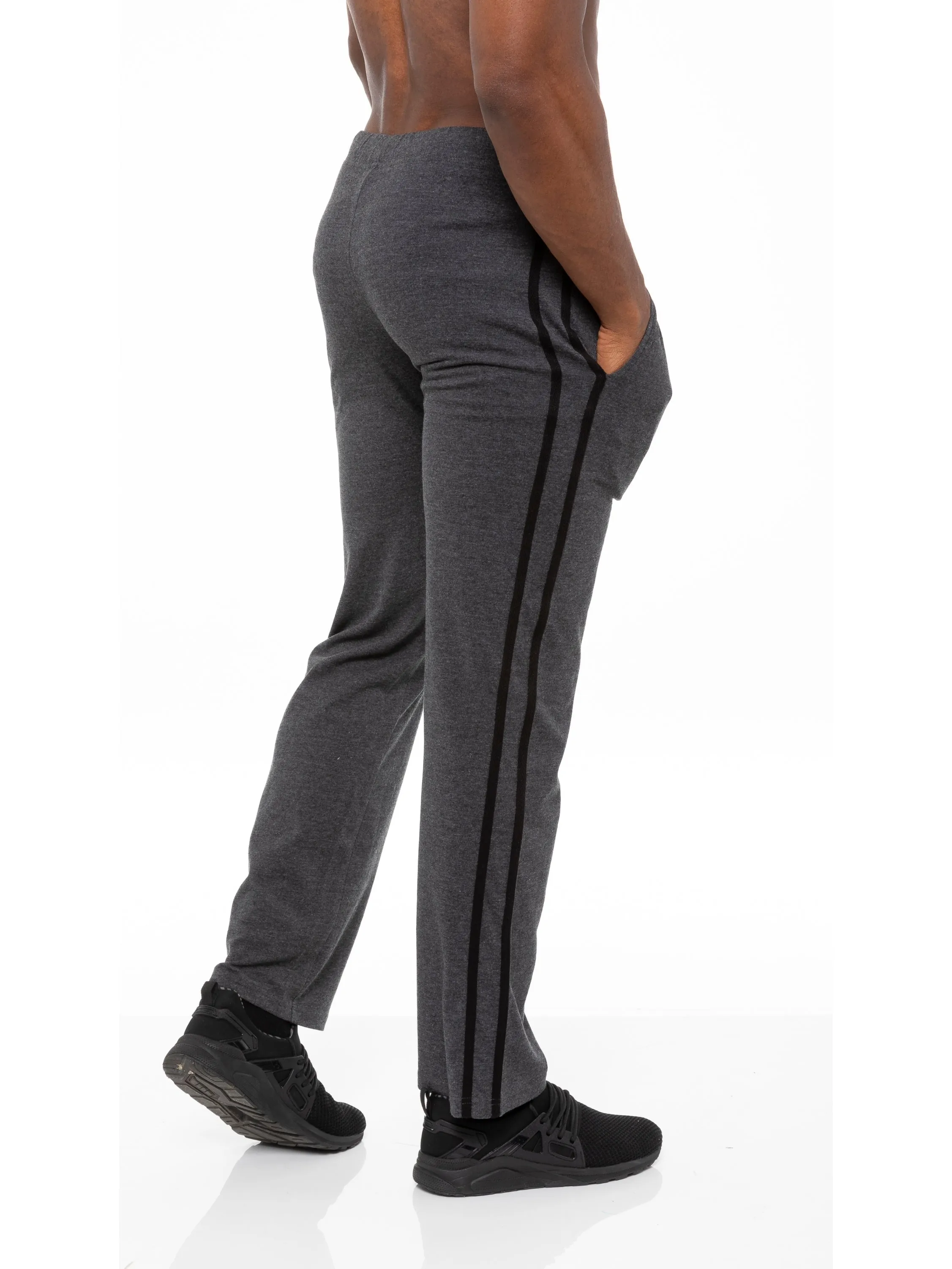 Mens Casual Striped Pyjama Lounge Pants | ENZO Designer Menswear