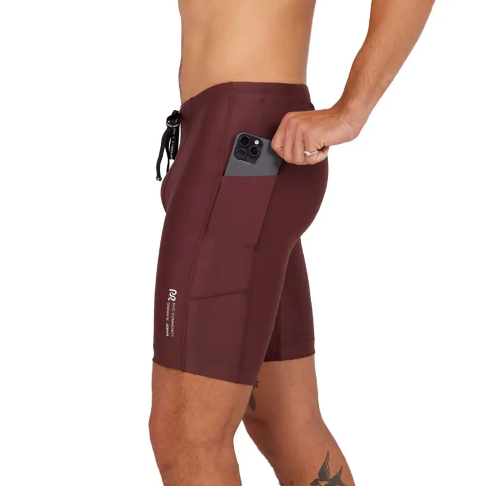 Men's Superbeam Next Gen 7 Pocket Half Tight - Chocolate
